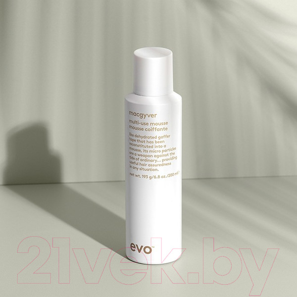 Изображение товара Мусс для укладки волос EVO Labs Macgyver Multi-Use Mousse Особого назначения (200мл)