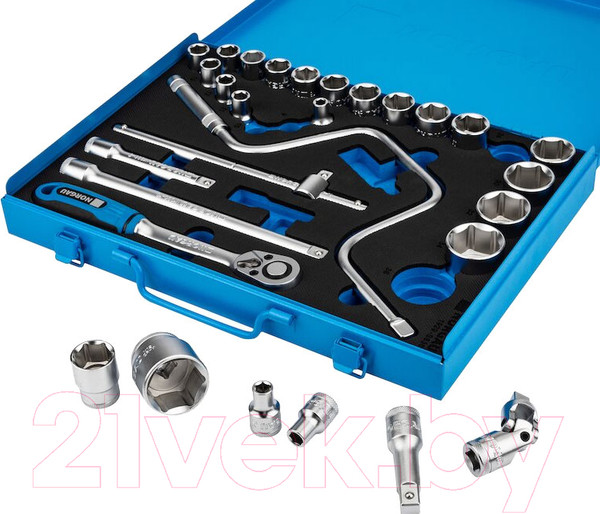 Изображение товара Набор головок слесарных Norgau N1929-S836 / 063793029