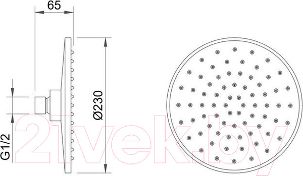 Изображение товара Душевая система со смесителем Berges Nardis 3R / 071009
