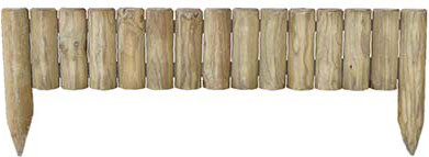 Изображение товара Бордюр садовый Массив-Древ Дубок D70xH200(400)xL1050