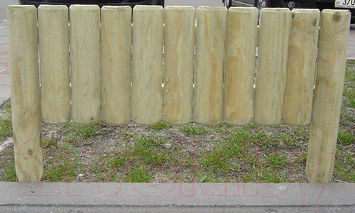 Изображение товара Бордюр садовый Массив-Древ Березка D50xH200(350)xL550