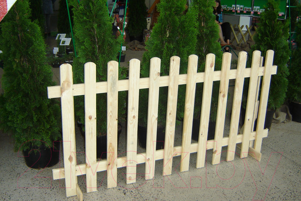 Изображение товара Изгородь декоративная Массив-Древ Прямой строганный 80x200