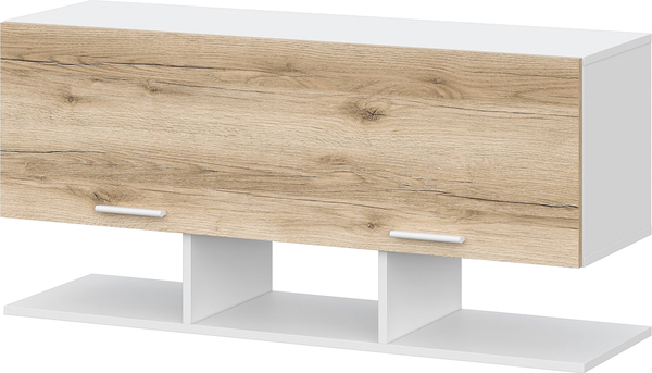 Изображение товара Полка Астрид Мебель Геометрия-11 / ЦРК.ГМТ.11 (белый/делано светлый)