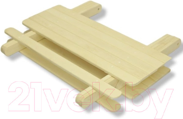 Изображение товара Стол для бани Мастер 452625 (1м, осина)