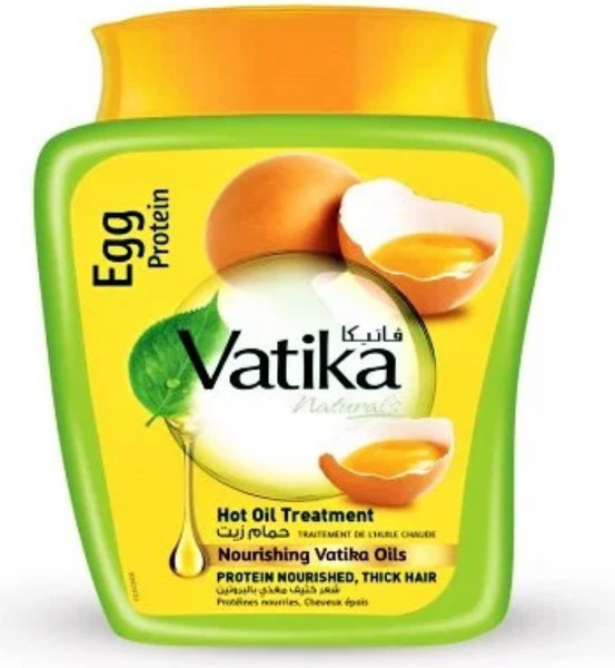 Изображение товара Маска для волос Dabur Vatika С экстрактом яичного протеина (500мл)