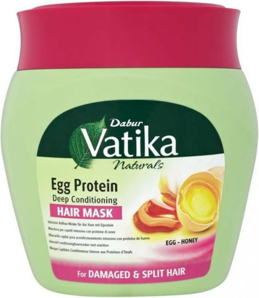 Изображение товара Маска для волос Dabur Vatika С экстрактом яичного протеина (500мл)