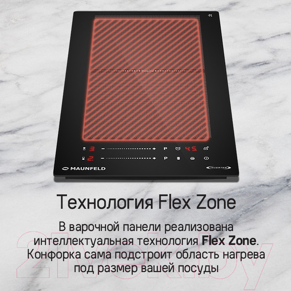 Изображение товара Индукционная варочная панель Maunfeld CVI292S2FBK Inverter