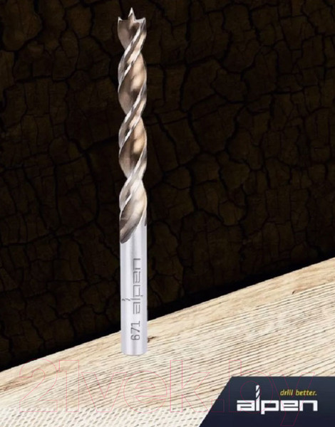 Изображение товара Набор сверл ALPEN Timber Twist / 67100005100