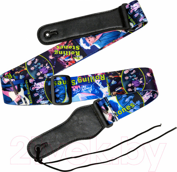 Изображение товара Ремень для гитары Bosstone GS-303B (Rolling Stones)