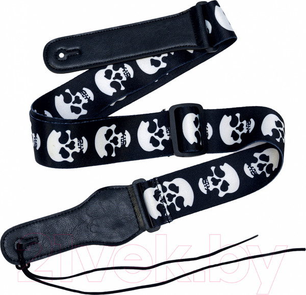 Изображение товара Ремень для гитары Bosstone GS-303BS (черный/череп)