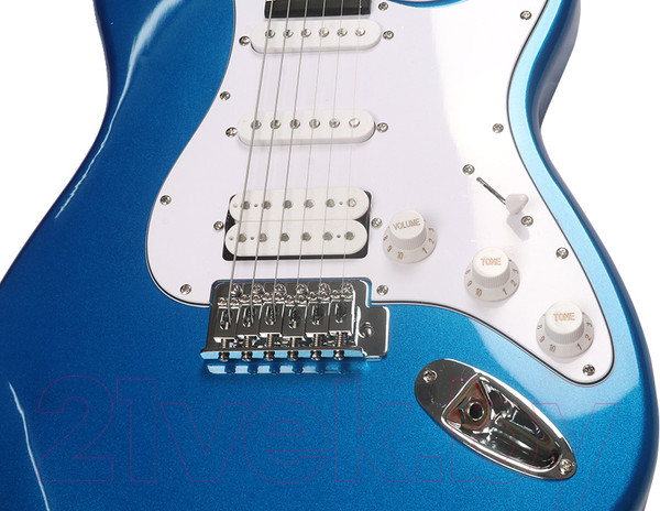 Изображение товара Электрогитара Bosstone SG-04HH BL+Bag (синий)