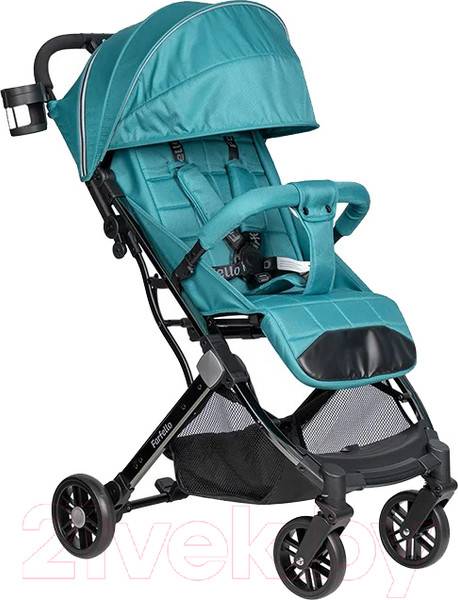 Изображение товара Детская прогулочная коляска Farfello Comfy Go Comfort / CG-307 (аквамарин/черный хром)