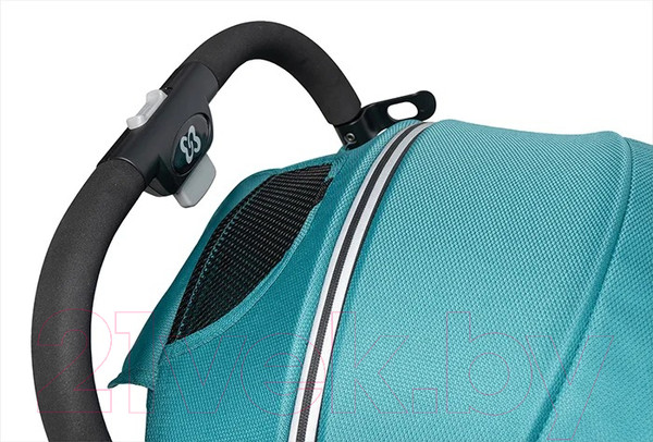 Изображение товара Детская прогулочная коляска Farfello Comfy Go Comfort / CG-307 (аквамарин/черный хром)