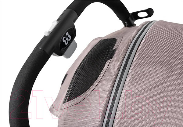 Изображение товара Детская прогулочная коляска Farfello Comfy Go Comfort / CG-302 (серый/черный хром)