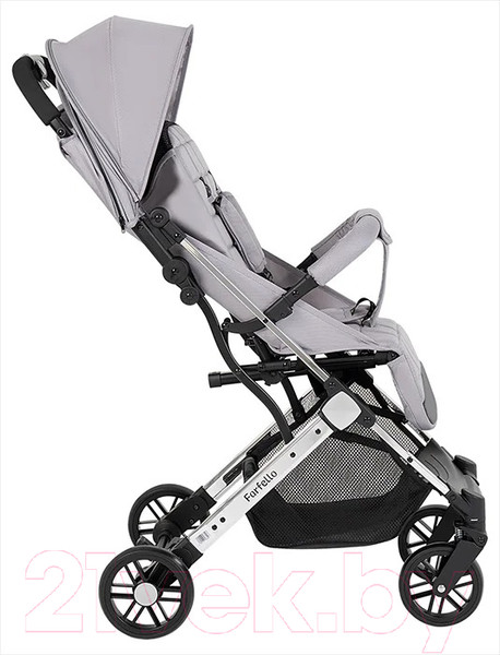 Изображение товара Детская прогулочная коляска Farfello Comfy Go Comfort / CG-105 (блестящий серый)