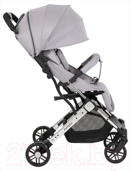 Изображение товара Детская прогулочная коляска Farfello Comfy Go Comfort / CG-105 (блестящий серый)