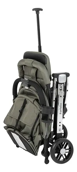 Изображение товара Детская прогулочная коляска Farfello Comfy Go Comfort / CG-103 (зеленый/серебристый)