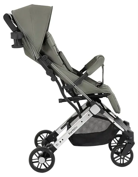 Изображение товара Детская прогулочная коляска Farfello Comfy Go Comfort / CG-103 (зеленый/серебристый)
