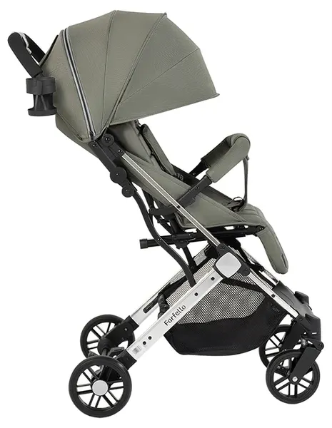 Изображение товара Детская прогулочная коляска Farfello Comfy Go Comfort / CG-103 (зеленый/серебристый)