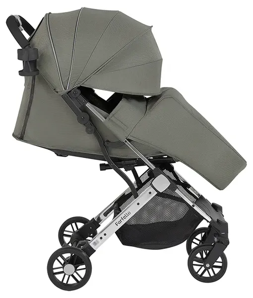 Изображение товара Детская прогулочная коляска Farfello Comfy Go Comfort / CG-103 (зеленый/серебристый)