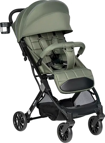 Изображение товара Детская прогулочная коляска Farfello Comfy Go Comfort / CG-103 (зеленый/серебристый)
