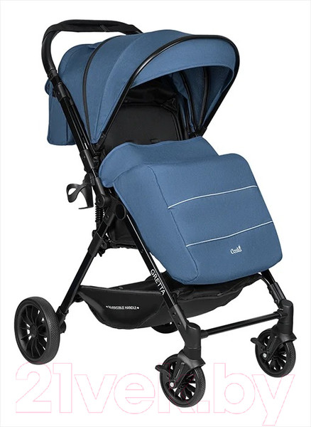 Изображение товара Детская прогулочная коляска Costa Gretta / CG-02 (темно-синий)