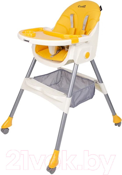 Изображение товара Стульчик для кормления Costa Limma / LM-05 (желтый)