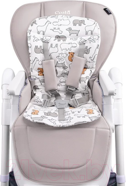 Изображение товара Стульчик для кормления Costa Mia / MI-03 (серый)