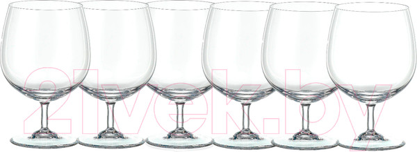 Изображение товара Набор бокалов Bohemia Пион 40976/380 (6шт)