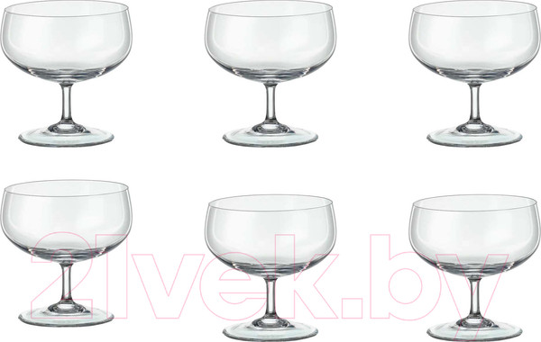 Изображение товара Набор креманок Bohemia Пион 40976/300 (6шт)