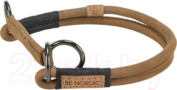Изображение товара Ошейник-полуудавка Trixie Be Nordic 17151 (L/XL, коричневый)