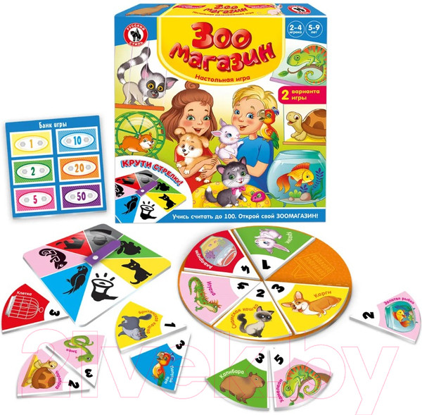Изображение товара Настольная игра Русский стиль Мой Зоомагазин / 02075