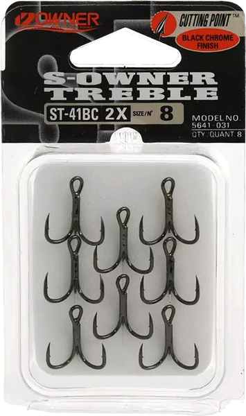 Изображение товара Набор крючков рыболовных Owner ST-41BC №8 / 5641-031 (8шт)
