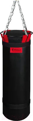 Изображение товара Боксерский мешок Absolute Champion Стандарт плюс (25кг, черный/красная стропа)
