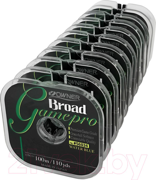 Изображение товара Леска монофильная Owner Broad Game Pro Blue 100м 0.22мм 3.24кг / 56034-022