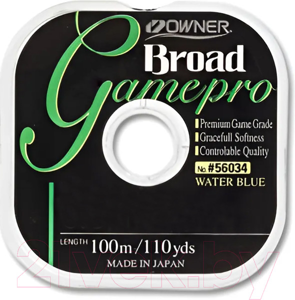 Изображение товара Леска монофильная Owner Broad Game Pro Blue 100м 0.22мм 3.24кг / 56034-022