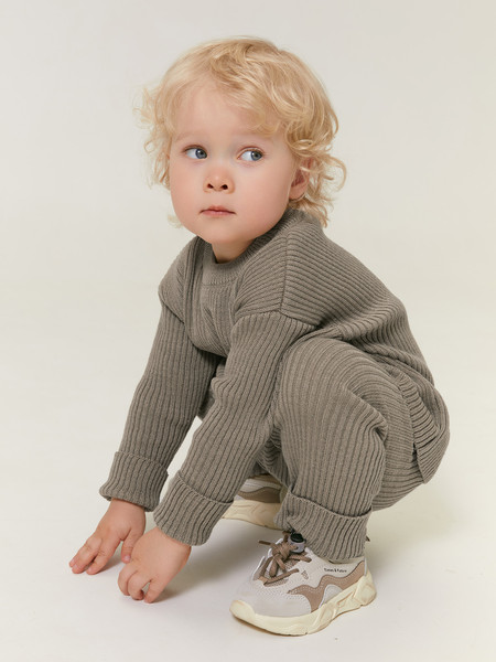 Изображение товара Костюм для малышей Amarobaby Noodles / AB-OD23-11N/12-86 (коричневый, р.86)