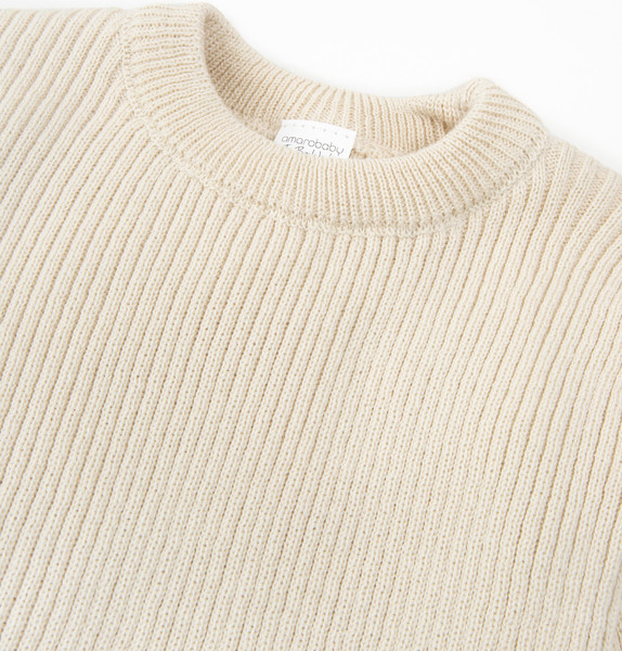 Изображение товара Костюм для малышей Amarobaby Noodles / AB-OD23-11N/33-92 (молочный, р.92)