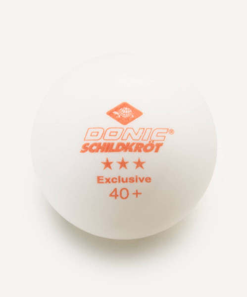Изображение товара Набор мячей для настольного тенниса Donic Schildkrot Exclusive (6шт, белый)