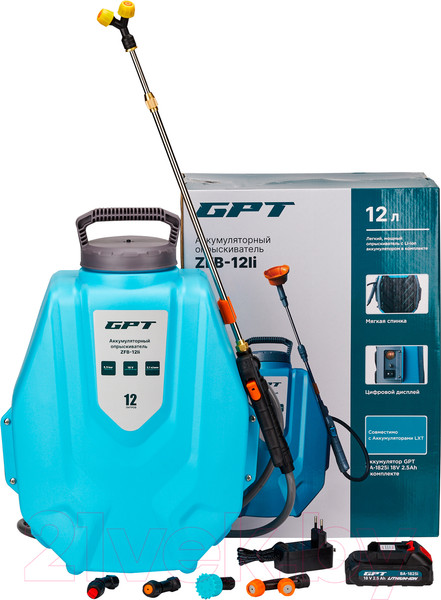 Изображение товара Опрыскиватель аккумуляторный GPT ZFB-12li