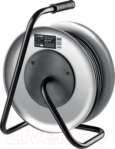 Изображение товара Удлинитель на катушке Зубр 55079-30-z01