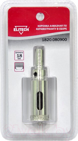 Изображение товара Коронка Elitech 1820.080900