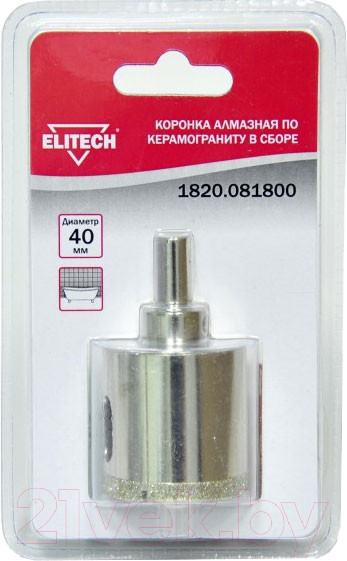 Изображение товара Коронка Elitech 1820.081800