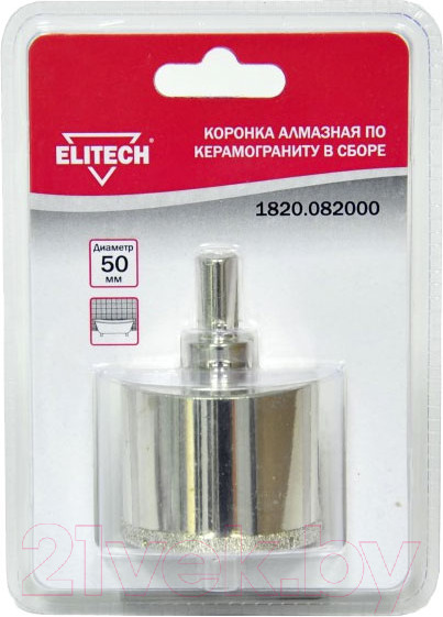 Изображение товара Коронка Elitech 1820.082000