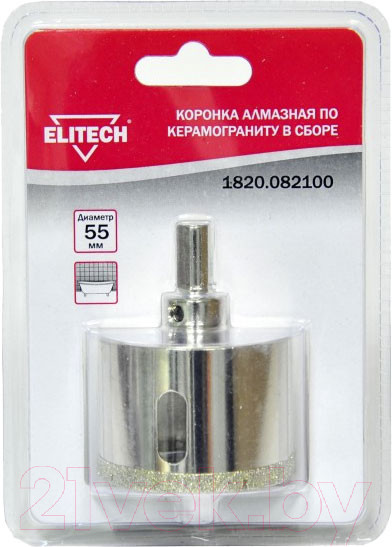 Изображение товара Коронка Elitech 1820.082100