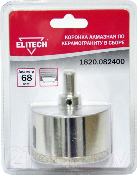 Изображение товара Коронка Elitech 1820.082400