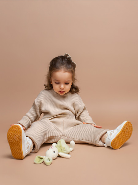 Изображение товара Костюм для малышей Amarobaby Noodles / AB-OD23-11N/03-74 (бежевый, р.74)