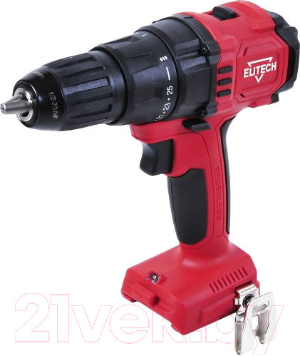 Изображение товара Аккумуляторная дрель-шуруповерт Elitech ДА 18БЛ2 (E2201.011.00)