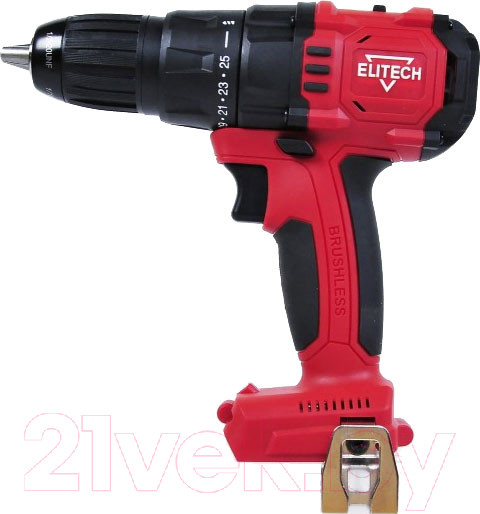 Изображение товара Аккумуляторная дрель-шуруповерт Elitech ДА 18БЛ2 (E2201.011.00)