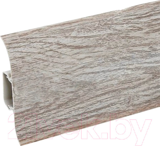 Изображение товара Плинтус LinePlast ПВХ 58мм L001 (2.2м, африканское дерево)